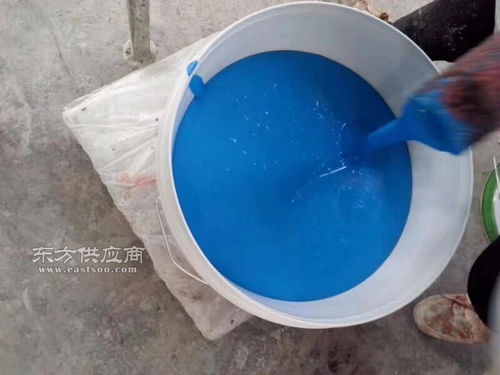 水性聚氨酯防水涂料 耐用的彩色聚氨酯弹性体防水涂料 厂家图片
